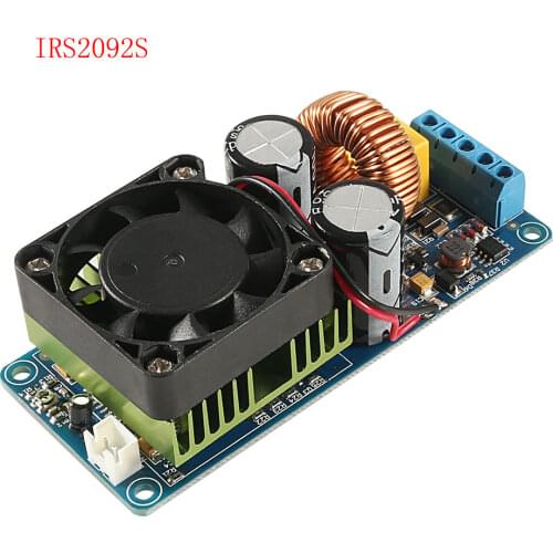 IRS2092S 500W Mono Channel Digital Amplifier Class D HIFI Power Amp Board Digital Amplifier Module 20Hz-20KHz New Arrival