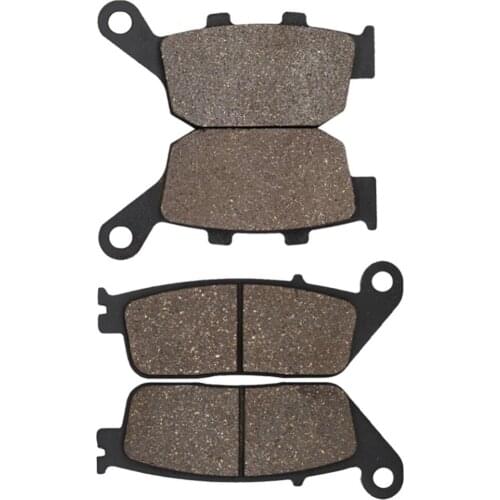 Motorcycle Front and Rear Brake Pads for Honda CBR250RR MC22 CB400SF Superfour CB400 Four NC36 CBR400RR NC23 NC29 CBR600 FAB