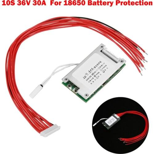 PCB Board Balance 10S 36V 30A 18650 Li-ion Lithium Battery Pack BMS PCB Board PCB Balance Integrated Circuits Board