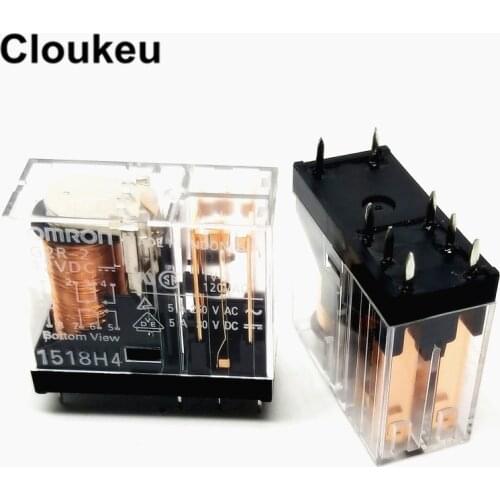 G2R-2-12VDC 5A Relay DIP8