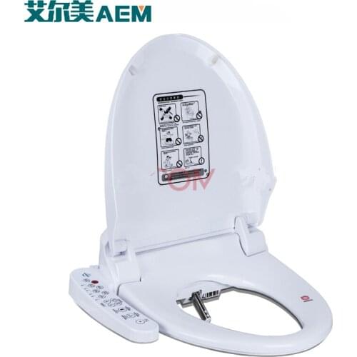 Smart Heated Toilet Seat Hinge WC Sitz Intelligent House Water Closet Automatic Toilet Lid Cover Heating Matong AC110V 220V