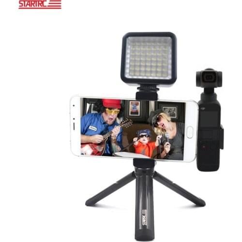 STARTRC OSMO Pocket 2 Mobile Phone Holder Phone Clip With metal tripod handheld tripod for DJI Pocket 2 Expansion Accessories