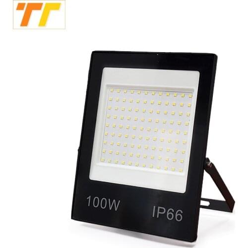 LED Flood Light IP66 Waterproof 100w 150w 220V Floodlights Wall Spotlights 230V Outdoor Lighting Cold White 10w 30w 50w