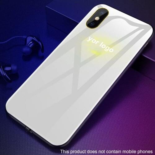 Impact Resistant Call Flash Light Up Phone Case Flashing Anti-Scratch Mobile Phones Protective Cover for iPhone X/7/8/11 Pro Max