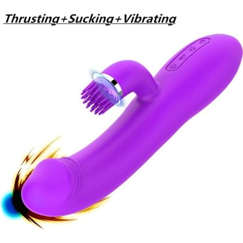 Rotating vibrators Heating Vibrator AV Sex Toys Flexible Dildo Vibrators for Women Clitoris Stimulator Powerful Female G Spot