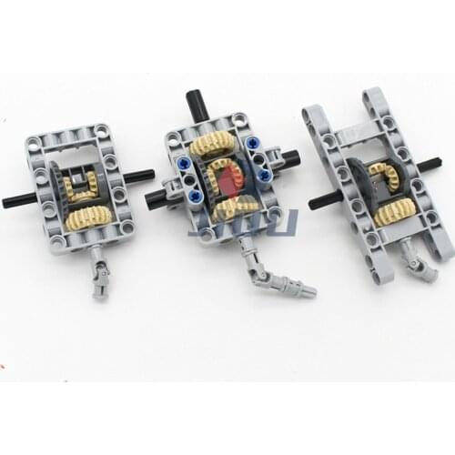 MOC High-tech Bricks Parts Framed Differential Gear Set Compatible High-tech Building Blocks Educational Toys