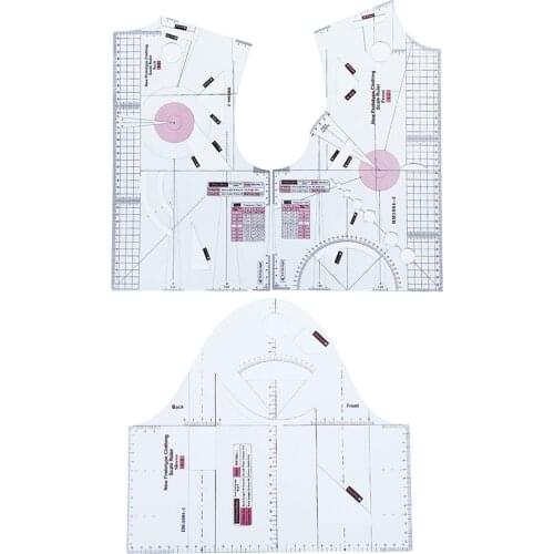 1:1 & 1:3 Fashion Design Ruler Cloth Design School Student Teching Apparel Drawing Templete Garment Prototype Rulers