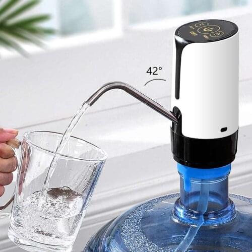 Home Water Bottle Pump USB Charging Automatic Drinking Water Pump Portable Electric Water Dispenser Water Bottle Switch DC 5V