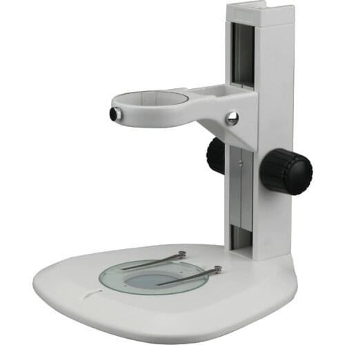 AmScope Large Rounded Microscope Table Stand with Focusing Rack TS110RA-V220