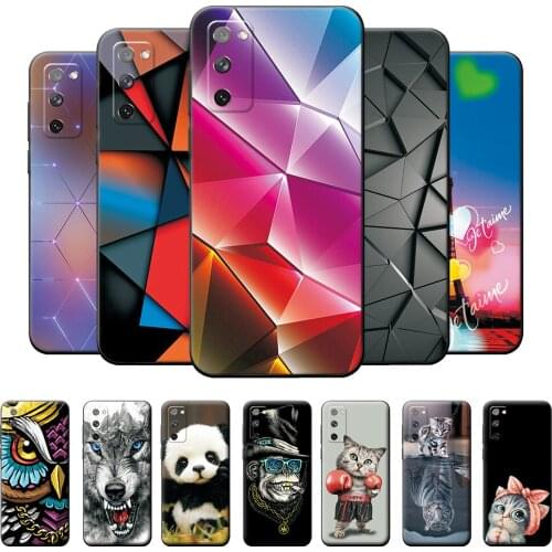 Case For Samsung Galaxy S20 FE Case Back Cover For Samsung S20 FE Case Cute Bumper For Samsung S20 FE S20FE Silicone Bags 6.5"