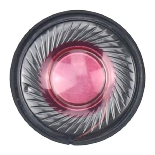 Headphone Speaker Unit 40mm For Beats Studio Headphone diy 32ohm Repair Parts Headset Driver With Noise reduction Red Film 2pcs