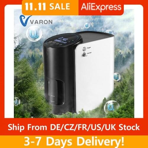 Ttlife EU US Stock 1-7L/min Adjustable Home Atomization for Elderly Pregnant Women Oxygen Generator Machine Oxygen Concentrator