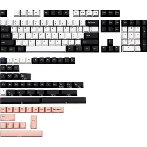 H05B 160 KEYS Cherry Profile Olivia Keycap Double Shot Thick PBT Keycaps FOR MX Switch Mechanical Keyboard