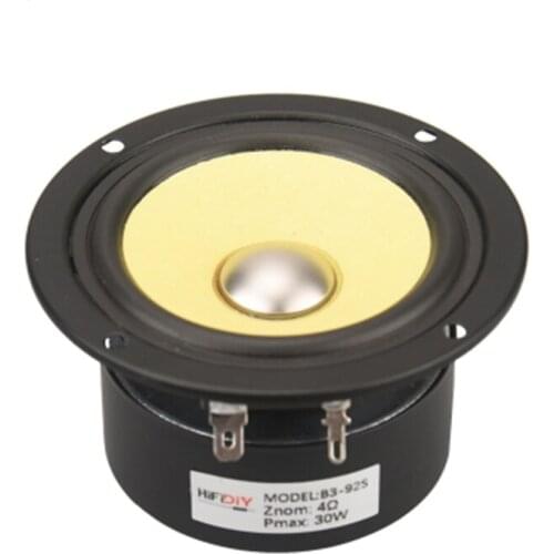 HF-260 HiFi Speakers 3.5 Inch Full Range Speaker Driver Middle woofer unit B3S ultra B3N