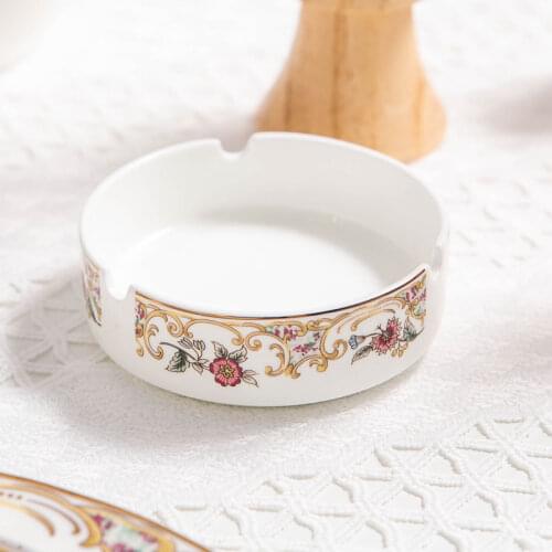 Fine bone china ashtray, cigar ashtray home, portable ashtray, ash tray outdoor ashtray, smoking accessories