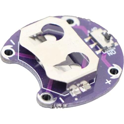 LilyPad Coin Cell Battery Holder CR2032 Battery Mount Module for arduino