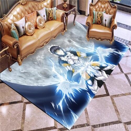 Fashion Anime Overlord Series Carpet Anti-Skid Area Floor Mat 3D Rug Non-slip Mats Dining Room Living Room Soft Bedroom Carpet