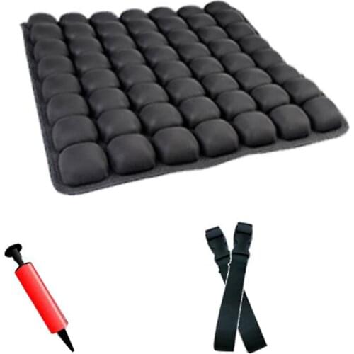 Air Inflatable Car Seat Back Cushion Pain Pressure Relief Comfort Pad for Office Chair Car Seat Wheelchair Mat
