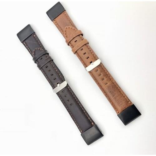 22mm 26mm Genuine Leather Quick Release Easy Fit Watch Band for Garmin Fenix 6X 5X Fenix5 6 fenix 3 Woven Strap Sports 11.20