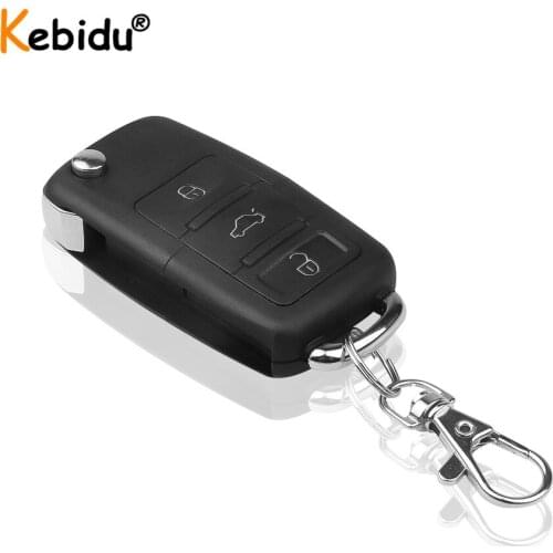 Foldable 3 Keys 433Mhz Copy Remote Control Cloning Code 433.92Mhz RF Transmitter For Garage Gate Door Opener Alarm Duplicator
