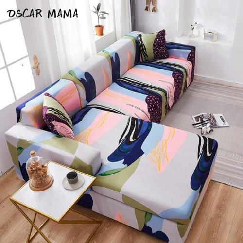 Modern Pink Nordic Geometry Covers Couch Lounge Extensible 1 2 3 4 Seater Fundas Sofas Con Lounger Design Section Armchair Case