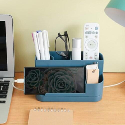 Rotating Desktop Rack for Stationery Cosmetics Storage Mobile phone holder NK-Shopping