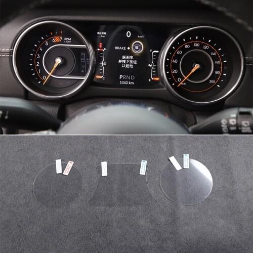 Car Dashboard Protective Film Nano Membrane for Jeep Wrangler JL JLU 2018 2019 2020 2021 2022 Gladiator JT Interior Accessories