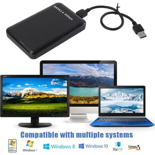 Hard Disk with Wide Scope of Application Simplicity 2.5 inch USB 3.0 External Case Drive SATA III Memory Storage Device