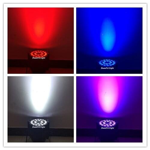 10PCS/Lot Stage Wedding Spot Wash Wall Lyre 24x18w Par Led Rgbwa UV 6in1