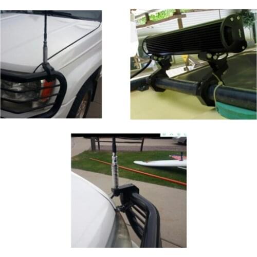 2 Pcs Motorcycle Led Headlight Clamps Brackets Tube Clamp Mount Kit For Motorcycle Spotlights Or Fog Light Mount Motorbike