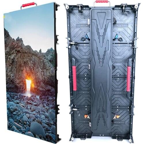 3pcs 500x1000mm Outdoor P3.91mm Die Casting Aluminum Cabinet Led Display Screen Panel, Controller And All Part LED Screen