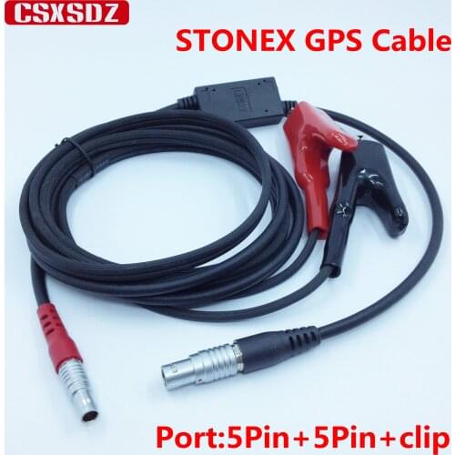 New power cable LE52X-H connects Stonex,Geomax,Unistrong PDL to GPS,Stonex PDL to GPS cable,cable connects Harxon radio to GPS