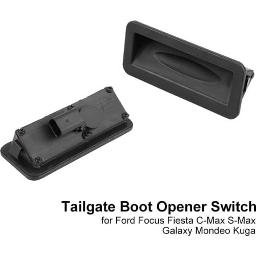 6M5119B514AD Tailgate Switch For Ford Fiesta Focus Mondeo Galaxy 1748915 Release Black Boot 19A11