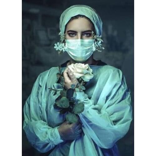 Diamond Painting Full Square/Round Drill Woman Doctor Nurse 5D Daimond Painting Embroidery Cross Stitch Mosaic Crystal