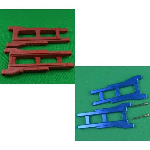 REMO HOBBY HuanQi HQ727 1/10 RC Car spare parts Upgrade Metal/Red Nylon A arm Swing arm