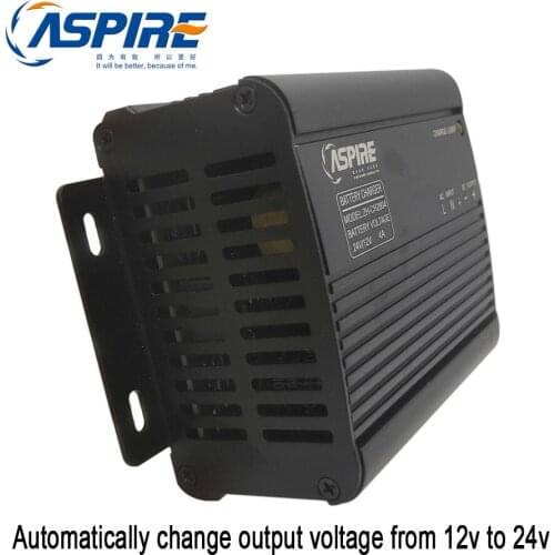 Aspire 4A Auto Change 12V to 24V Dynamo Battery Charger ZH-CH2804