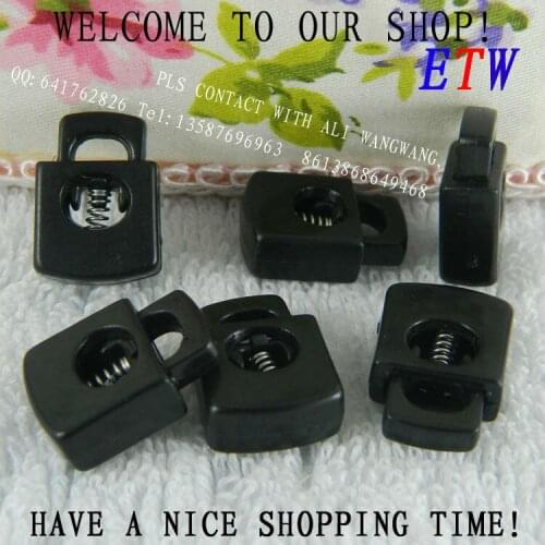 Free Shipping Wholesale High Quality Nylon Cord Lock like Bag 200 pcs/lot Spring Stopper, rope lock,Cord Stopper