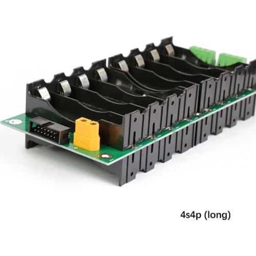 MS Battery Power Pack Box no soldering Circuit Board for DIY 18650 Lithium Battery 4s 16.8v Parts