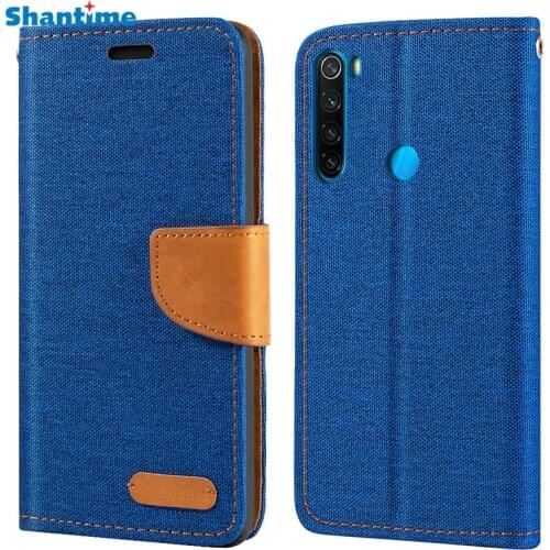 Oxford Leather Wallet Case For Xiaomi Redmi Note 8 With TPU Soft Back Cover Magnet Flip Case For Xiaomi Redmi Note 8 2021