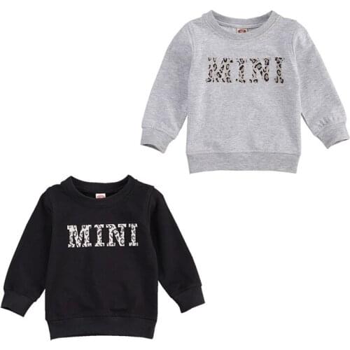 Children Pullover Sweatshirts Boys Girl Kids Sweatshirt Tops Baby Boys Spring Autumn Clothes Toddler Sweatshirt Baby Boy Outfit