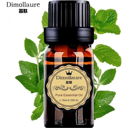 Dimollaure dropshipping Peppermint essential oil Eliminate fatigue Refreshing air helpful colds headache Blackhead Aromatheray