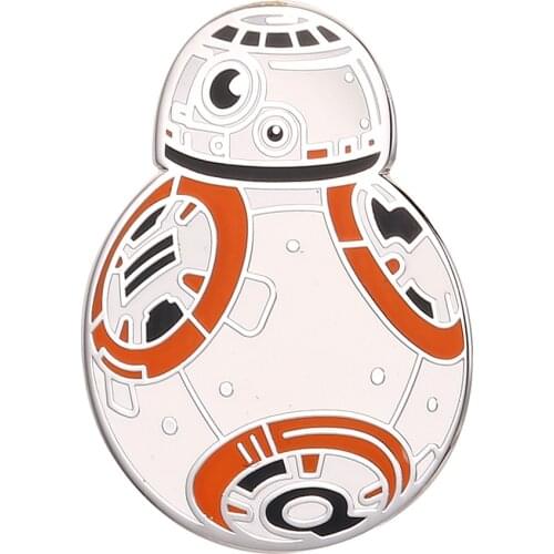Bb8 enamel pin