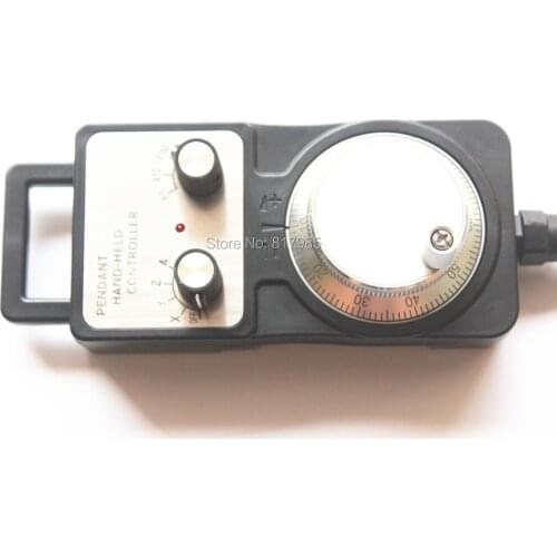 Best 5V 12V 24V 4 Axis MPG Pendant Handwheel manual pulse generator for Siemens MITSUBISHI FANUC Fargo KND etc