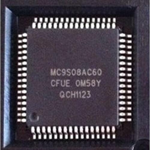 5pcs/lot MC9S08AC60 MC9S08AC60CFUE 0M58Y QFP64 8-bit microcontroller memory chips