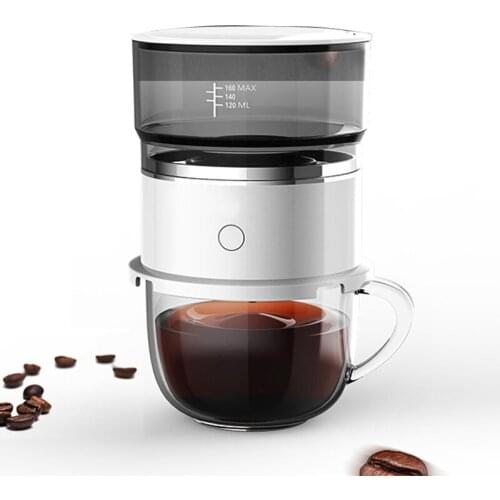 Mini Drip Coffee Pot Portable Coffee Maker Home Travel Use Espresso Automatic Coffee Machine