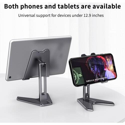 Desktop Phone Tablet Holder For iPad Pro 11 10.5 10.2 9.7 mini For Samsung Xiaomi Tablet Stand Support Remote Network Teaching
