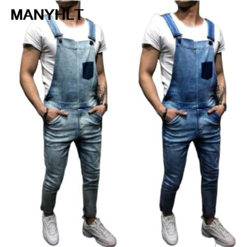 Europe And The United States 2021 New Mens Clothing Bib Fashion Casual Loose Trousers Harajuku Style Tooling Pants Autumn