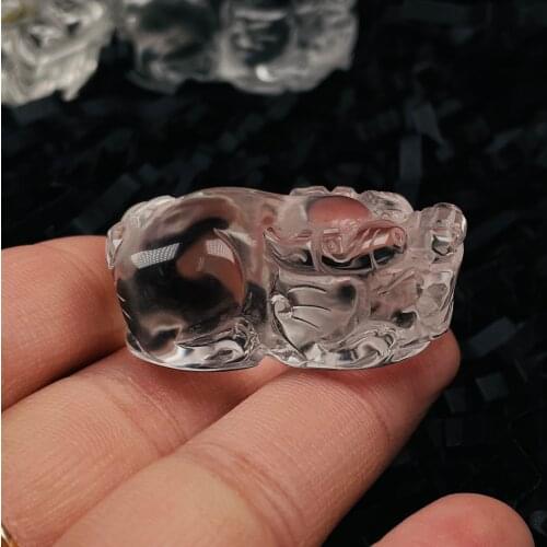 New!!!Natural Crystal Carved Animals Gemstones Reiki Healing Fine Home Decoration