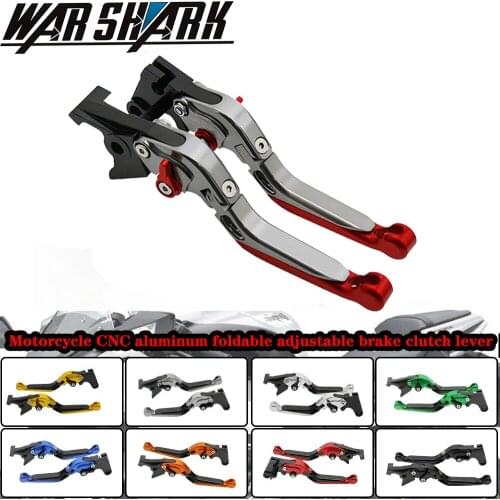 For Honda GROM CBR250R CBR150R CBR300R/CB300F/FA Motorcycle Accessories Folding Extendable Adjustable Brake Clutch Lever CNC
