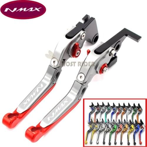 For YAMAHA NMAX 155 125 NMAX155 NMAX125 N-MAX 155 125 2015-2017 Motorcycle Accessories Folding Extendable Brake Clutch Levers